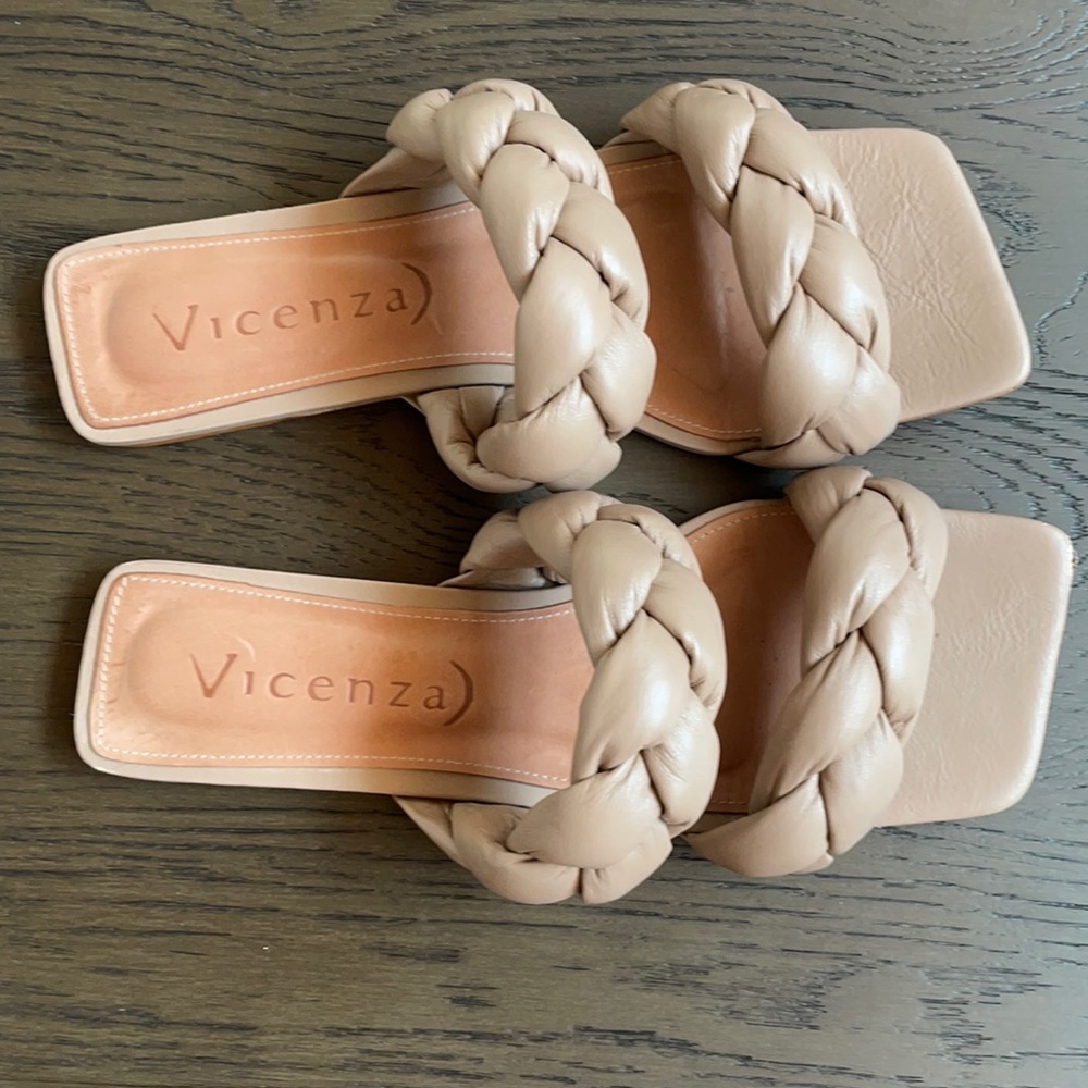 VICENZA Poppy Braided Sandals size 39